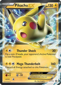 Pikachu EX (XY174) (Carte Jumbo) [XY : Promos Black Star] 