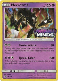 Necrozma (Prerelease) [Staff] (SM204) - SM Promos Holofoil