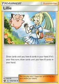 Lillie (Regional Championships) (125a/156)  - League & Championship Cards Reverse Holofoil