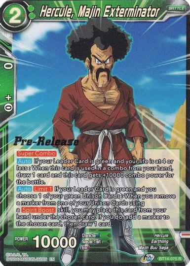 Hercule, Majin Exterminator (BT14-075) [Cross Spirits Prerelease Promos] - POKÉ JEUX