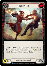 Fluster Fist (Red) [KAT011] (Outsiders Katsu Blitz Deck) - POKÉ JEUX
