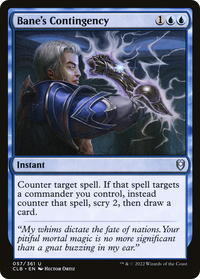 Bane's Contingency [Commander Legends: Battle for Baldur's Gate]