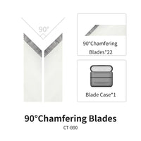 DSPIAE CT-B90 90° Chamfering Blades (for AT-CT) (Special Order)