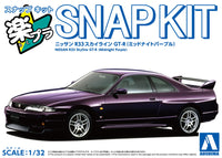 Aoshima 1/32 SNAP KIT #21-MP Nissan R33 Skyline GT-R (Midnight Purple) (Special Order)