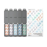 DSPIAE Reusable Self-Adhesive Sandpaper Set (5 Types) (Special Order)