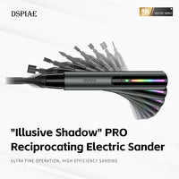 DSPIAE "Illusive Shadow" PRO, Upgraded Reciprocating Sander (Special Order)