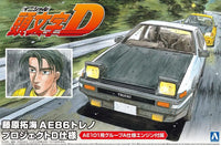 Aoshima 1/24 Initial D Toyota Fujiwara Takumi AE86 Trueno Project-D Ver. (Special Order)