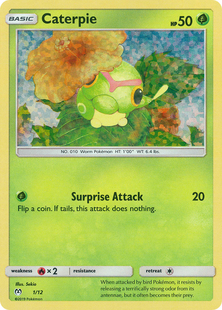 Caterpie (1) - SM Trainer Kit Lycanroc & Alolan Raichu