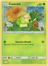 Caterpie (1) - SM Trainer Kit Lycanroc & Alolan Raichu