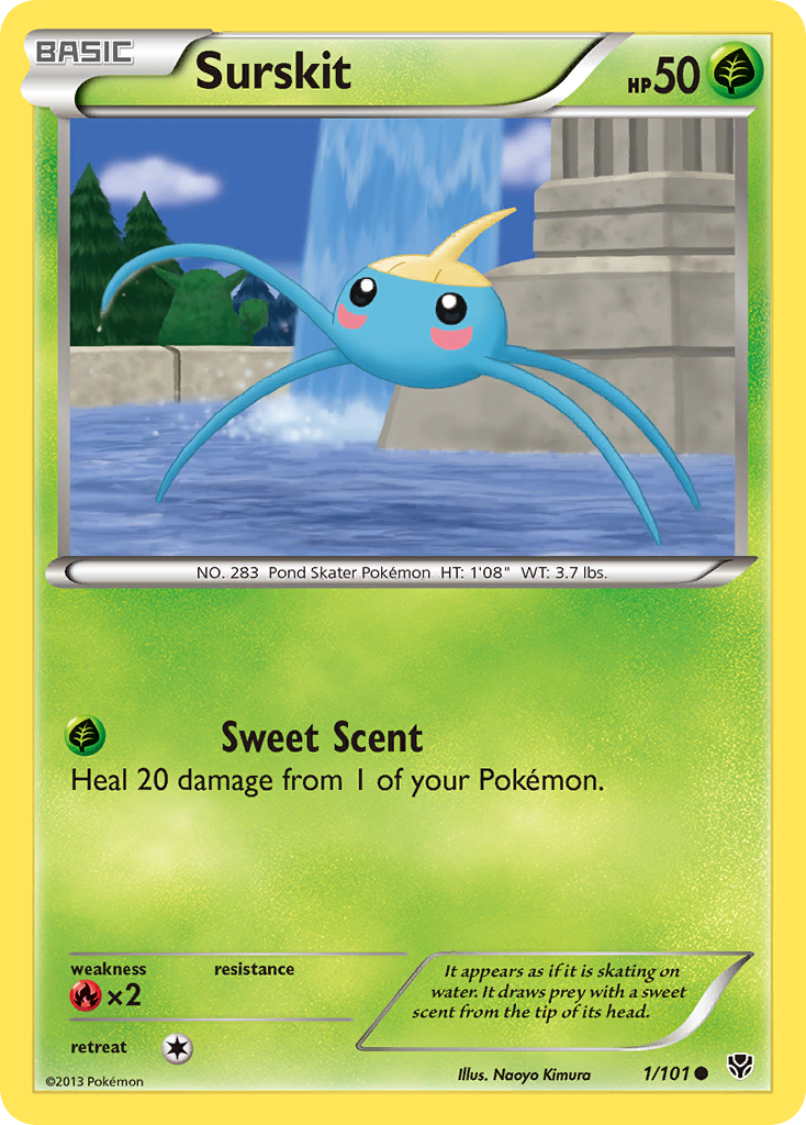 Surskit (16) - XY Trainer Kit Latias & Latios