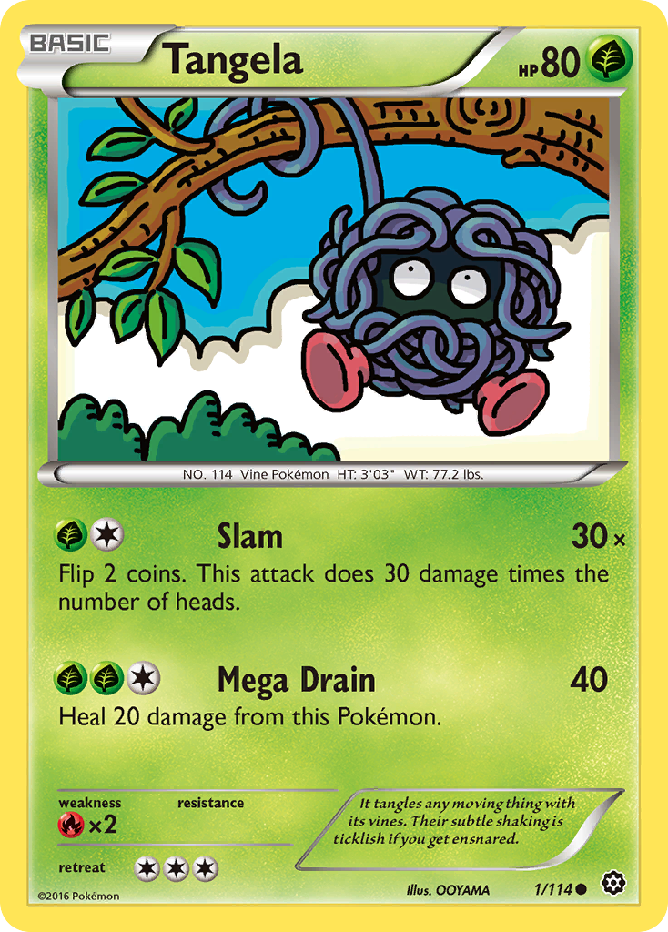 Tangela (#) (13) - XY Trainer Kit Latias & Latios