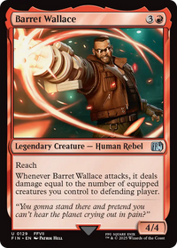 Barret Wallace (FIC-129) - Commander: FINAL FANTASY