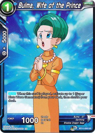 Bulma, Wife of the Prince (BT11-055) [Vermilion Bloodline 2nd Edition] - POKÉ JEUX