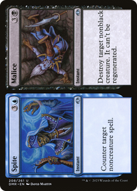 Malgré // Malice [Dominaria Remastered] 