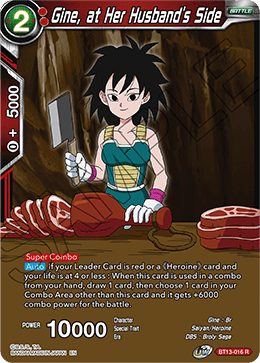 Gine, at Her Husband's Side (Rare) (BT13-016) [Supreme Rivalry] - POKÉ JEUX