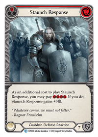 Staunch Response (Red) [1HP058] (History Pack 1) - POKÉ JEUX