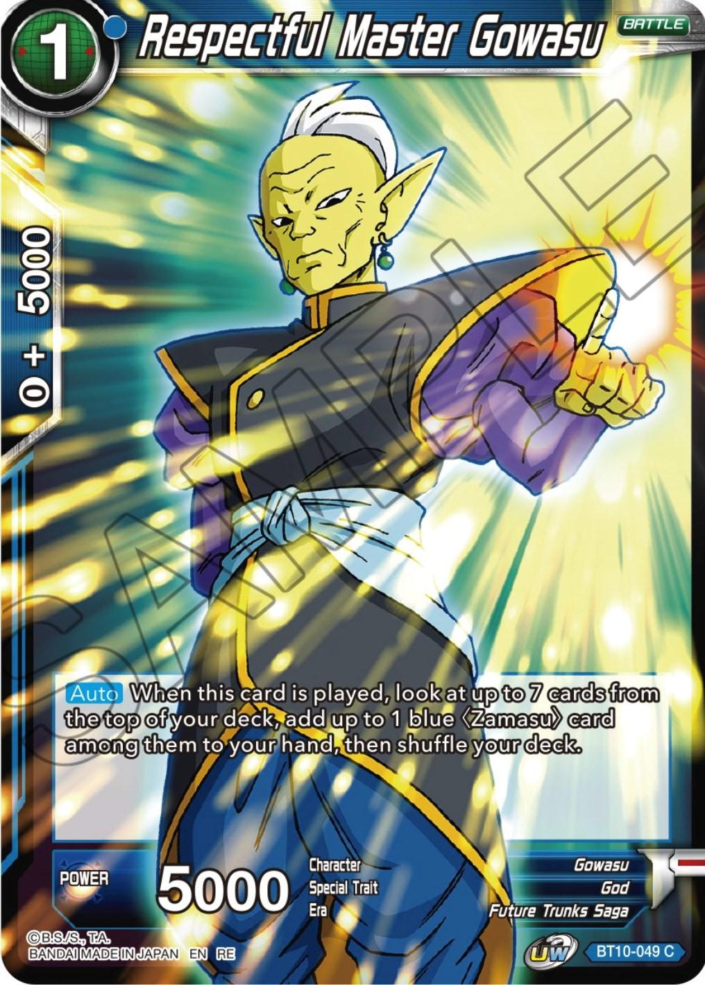 Respectful Master Gowasu (Reprint) (BT10-049) [Ultimate Deck 2023] - POKÉ JEUX