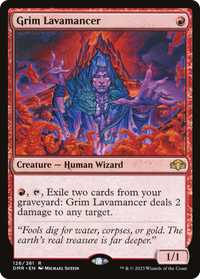 Grim Lavamancer [Dominaria Remasterisé] 