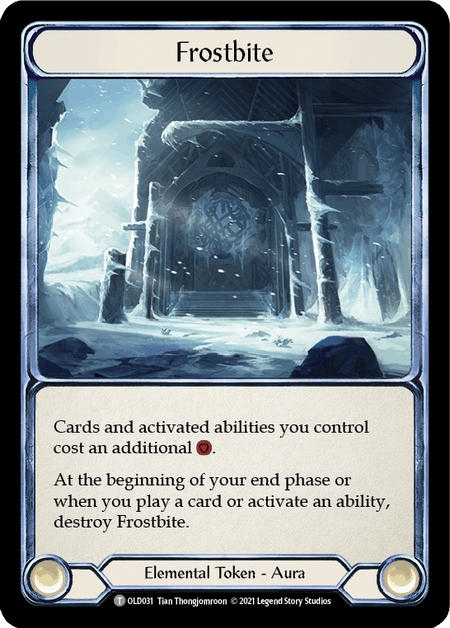 Frostbite // Seismic Surge [OLD031 // OLD032] (Tales of Aria Oldhim Blitz Deck) - POKÉ JEUX