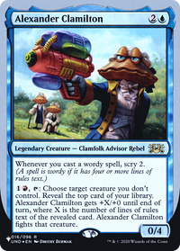Alexander Clamilton (Unfinity Foil Edition) [La liste] 