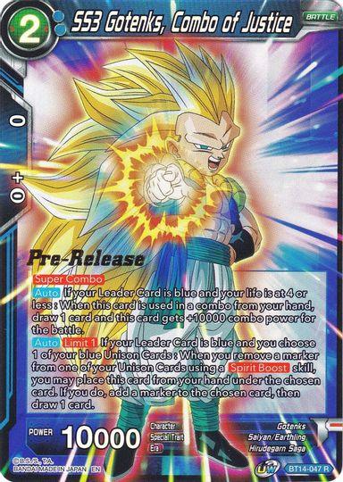 SS3 Gotenks, Combo of Justice (BT14-047) [Cross Spirits Prerelease Promos] - POKÉ JEUX
