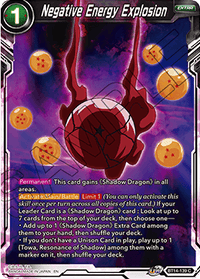 Negative Energy Explosion (BT14-139) [Cross Spirits] - POKÉ JEUX
