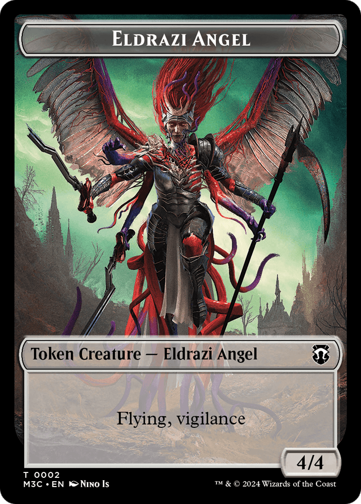 Eldrazi Angel // Copy Double-Sided Token [Modern Horizons 3 Commander Tokens] - POKÉ JEUX