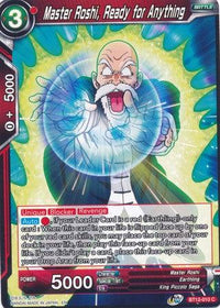 Master Roshi, Ready for Anything (BT12-010) [Vicious Rejuvenation] - POKÉ JEUX