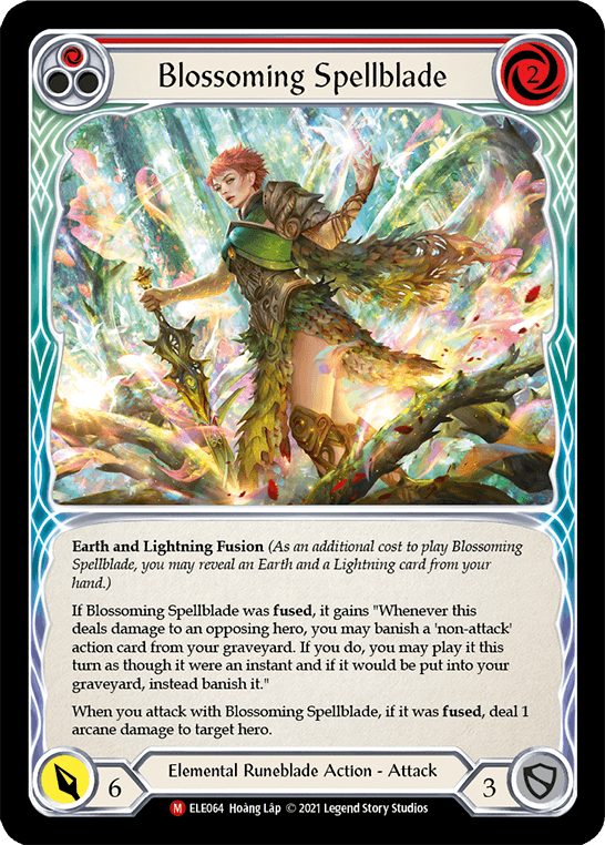 Blossoming Spellblade [ELE064] (Tales of Aria) 1st Edition Normal - POKÉ JEUX