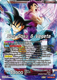 Son Goku & Vegeta // SS4 Son Goku & SS4 Vegeta, In It Together (BT18-001) [Dawn of the Z-Legends] - POKÉ JEUX