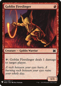 Goblin Fireslinger [Mystery Booster]