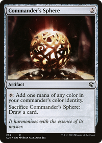 Commander's Sphere [Commander 2021]