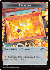 Treasure Token (1432) (SLD-1432) - Secret Lair Drop Series