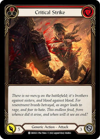 Critical Strike [DRO023] (Uprising Dromai Blitz Deck) - POKÉ JEUX