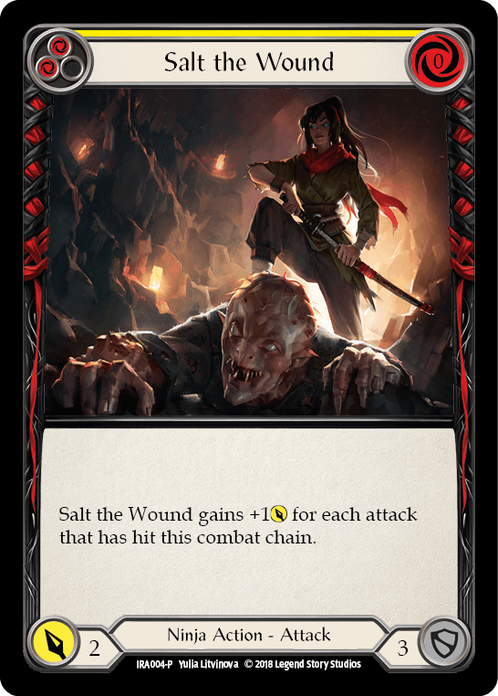 Salt the Wound [IRA004-P] (Ira Welcome Deck) 1st Edition Normal - POKÉ JEUX