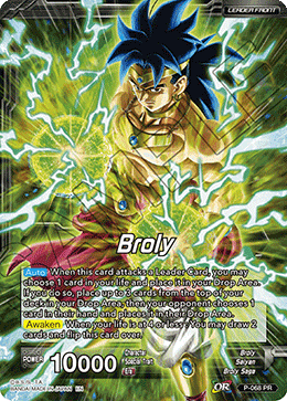 Broly // Broly, Legend's Dawning (P-068) [Mythic Booster] - POKÉ JEUX
