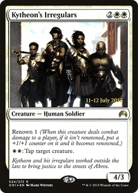 Kytheon's Irregulars [Magic Origins Prerelease Promos]