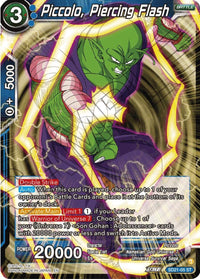Piccolo, Piercing Flash (Starter Deck Exclusive) (SD21-05) [Power Absorbed] - POKÉ JEUX