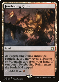 Foreboding Ruins [Dungeons & Dragons: Adventures in the Forgotten Realms Commander]