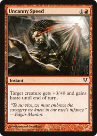 Uncanny Speed [Avacyn Restored]