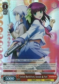 United Battlefront, Kanade et Yuri (AB/W31-E063R RRR) [Angel Beats ! Re:Modifier] 