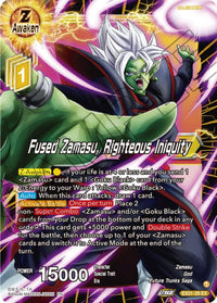 Fused Zamasu, Righteous Iniquity (EX21-28) [5th Anniversary Set] - POKÉ JEUX