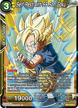 Self-Restraint SS Son Goku (BT14-096) [Cross Spirits] - POKÉ JEUX