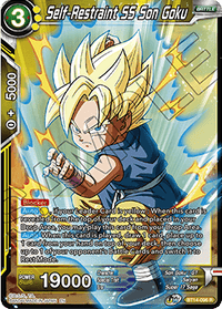 Self-Restraint SS Son Goku (BT14-096) [Cross Spirits] - POKÉ JEUX