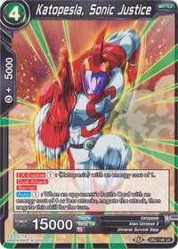Katopesla, Sonic Justice (DB2-148) [Divine Multiverse] - POKÉ JEUX