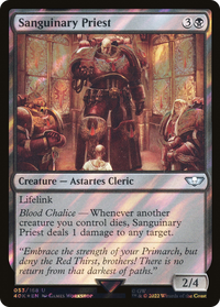 Sanguinary Priest (Surge Foil) [Warhammer 40,000]