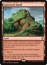 Spinerock Knoll [Commander Legends: Battle for Baldur's Gate]