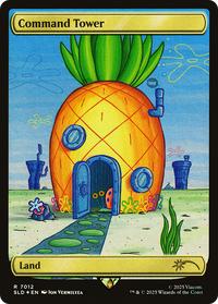 Command Tower (7012) (Rainbow Foil) (SLD-7012) - Secret Lair Drop Series Foil
