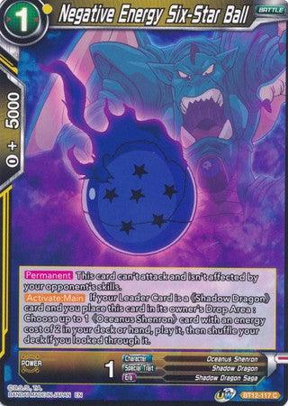 Negative Energy Six-Star Ball (BT12-117) [Vicious Rejuvenation] - POKÉ JEUX