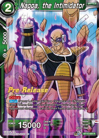 Nappa, the Intimidator (BT15-084) [Saiyan Showdown Prerelease Promos] - POKÉ JEUX